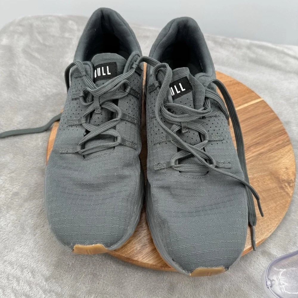 NoBull‎ Ripstop Runner Womens 9 Dark Grey Gum Bottom Running Shoes